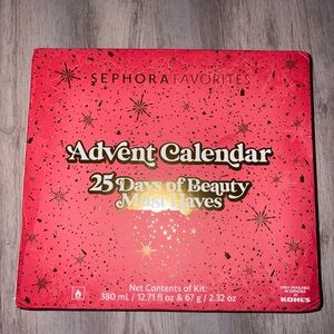 SEPHORA 25 Days of Beauty Must Haves Advent Calendar 2025 LIMITED EDITION
